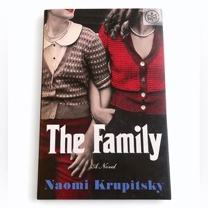 The Family by Naomi Krupitsky - Red & Cream Cover
